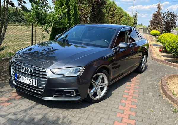 Audi A4 cena 69900 przebieg: 295500, rok produkcji 2017 z Warszawa małe 232